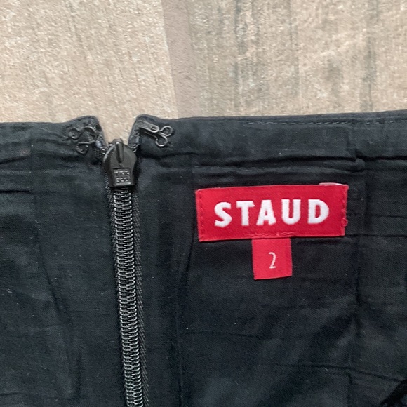 STAUD black dress - Picture 3 of 4